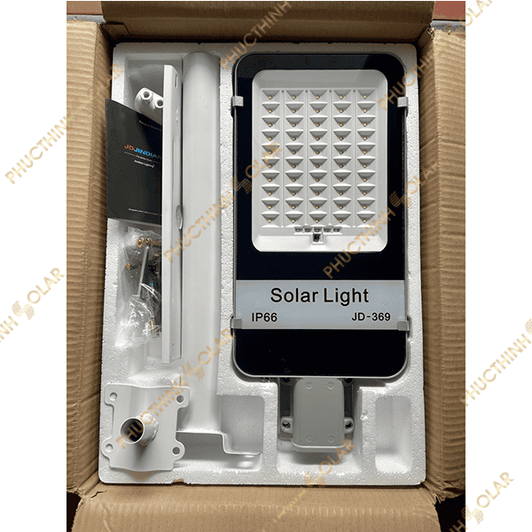 Đèn đường năng lượng mặt trời 100W JD-369