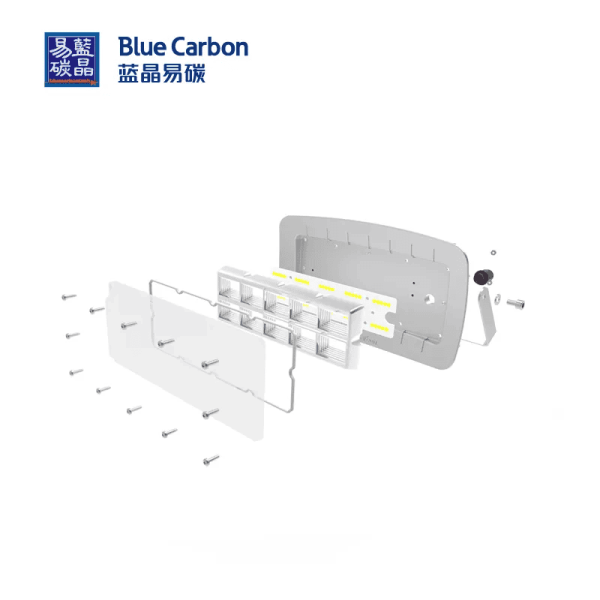Đèn pha năng lượng mặt trời 200W Blue Carbon BCT-FLRP2.0
