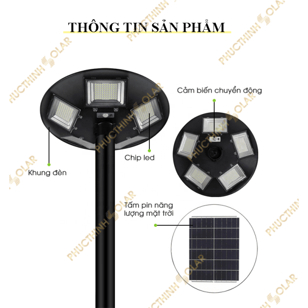 Đèn pha sân vườn Jindian-UFO500 (500W)