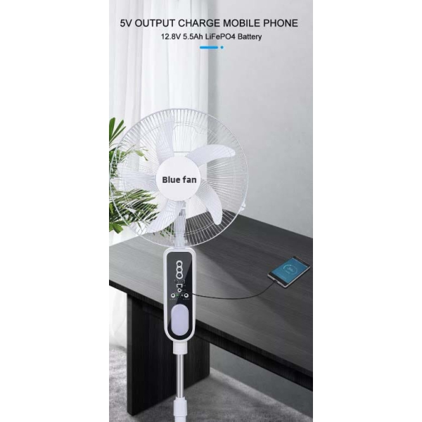 Quạt Năng Lượng Mặt Trời Blue Fan (20W)