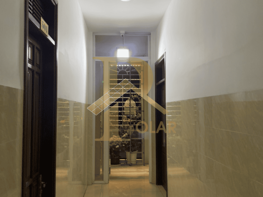 Dự án lắp đặt đèn năng lượng mặt trời tại nhà nghỉ Thu Hồng